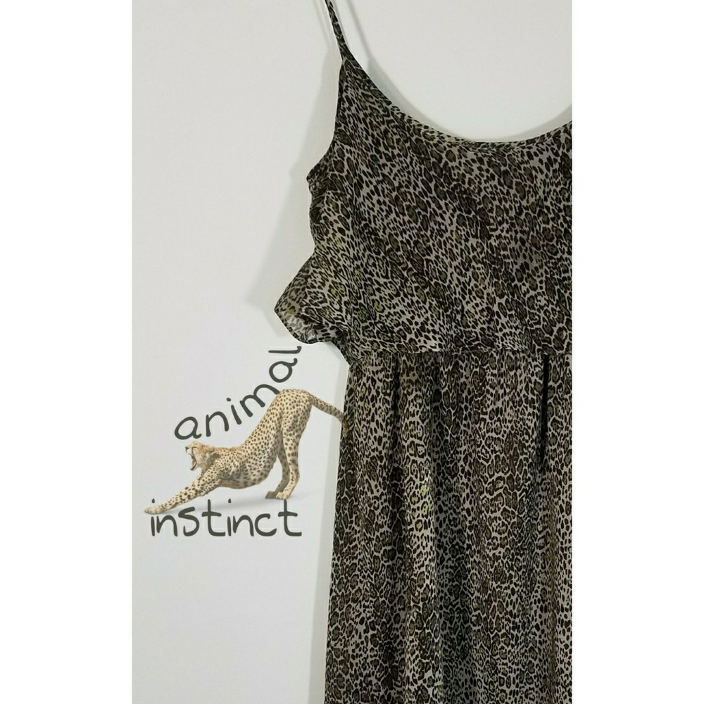 Flowing tiered Mini dress